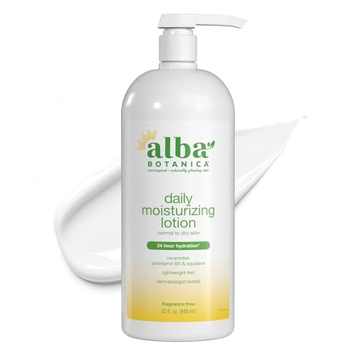 Alba Botanica Unscented Daily Moisturizing Lotion 32 Oz - Sensitive Skin