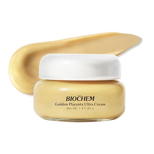 BIOCHEM Placenta Face Cream Ultra Anti-Aging Moisturizer, 1.41 oz (Placenta Variation)