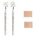 Freckle Pen Waterproof 2 Colors,Natural Lifelike Faux Face Freckle Makeup Pen,Magic Freckle Color,Waterproof Longlasting Soft Small Sopt Pen,For Natural Effortless Sunkissed Skin Makeup(2packs)