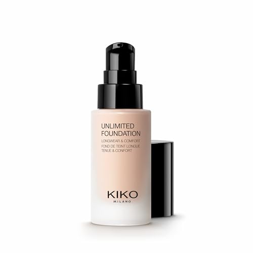 KIKO Milano Unlimited Foundation 1R Rose - Long-Lasting Matte Liquid Makeup