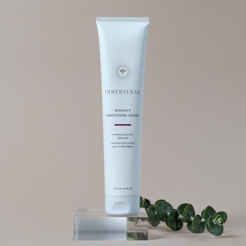 Organic Hair Smoothing Cream 6oz - Nourishing, Frizz-Reducing Leave-In Lotion