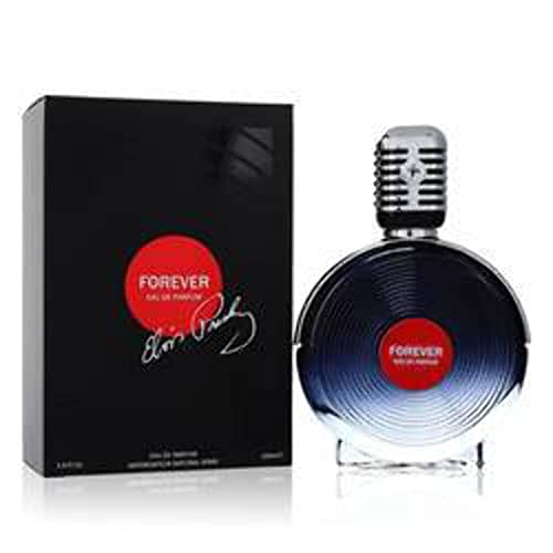 Forever by Elvis Presley Men Edp Spray 3.4oz Floral Fragrance Long-Lasting