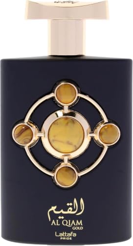 Unisex Eau de Parfum Spray - Al Qiam Gold by Lattafa Perfumes 3.4oz