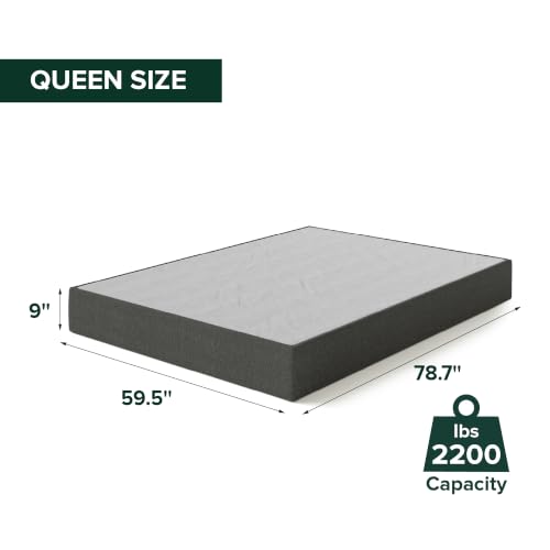 Queen Size 9 Inch WonderBox™ Smart Box Spring - Easy Assembly, Durable Steel Support
