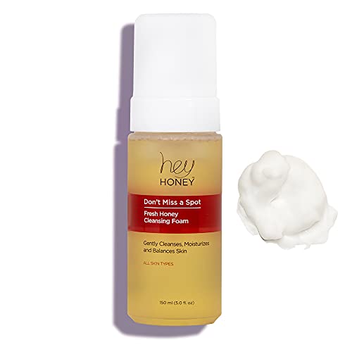 Gentle Honey Facial Cleansing Foam - Hydrating & Moisturizing 5 oz