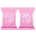 BANILA CO Clean It Zero Soothing Lip & Eye Makeup Remover Pads | Dual-Texture Cleansing Wipes for Waterproof Makeup | Gentle, Refreshing Finish with Natural Oils (30 Pads*2 Pack)