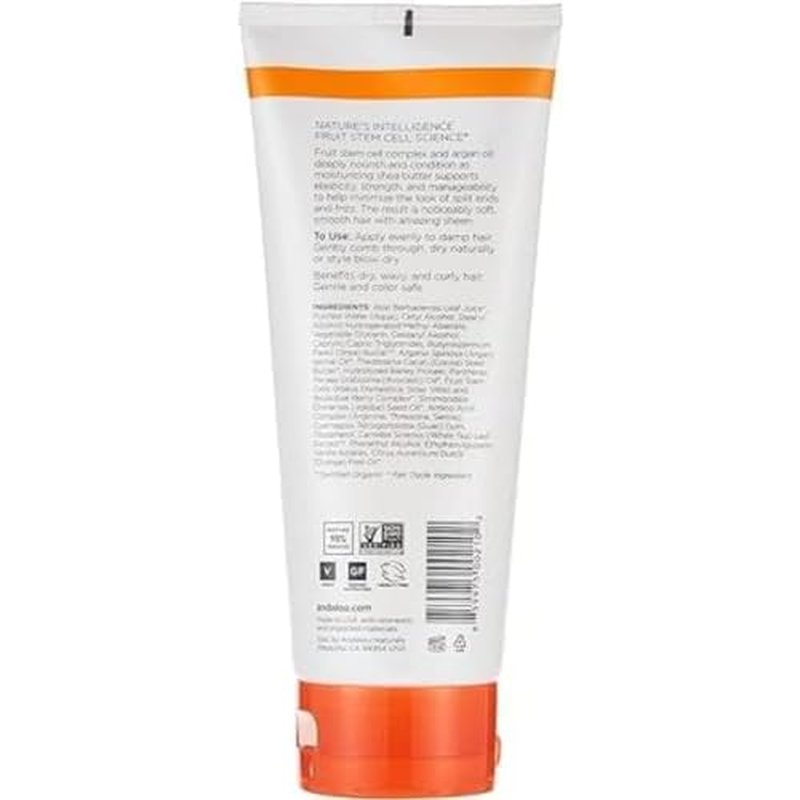 Andalou Naturals Styling Cream Ounces, Argan Oil & Shea, 6.8 Fl Oz (Pack of 2)