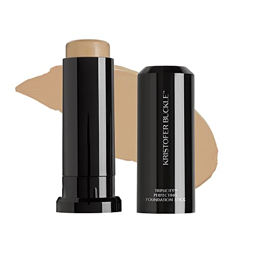 Triplicity¢ç Perfecting Foundation Stick, 0.4 oz. | Primes Skin, Provides Buildable Coverage & Has A Soft-Focus Effect | Tan