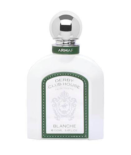 Armaf Derby Club House Blanche Men Eau de Toilette Spray 3.4oz - Fresh Aquatic Scent