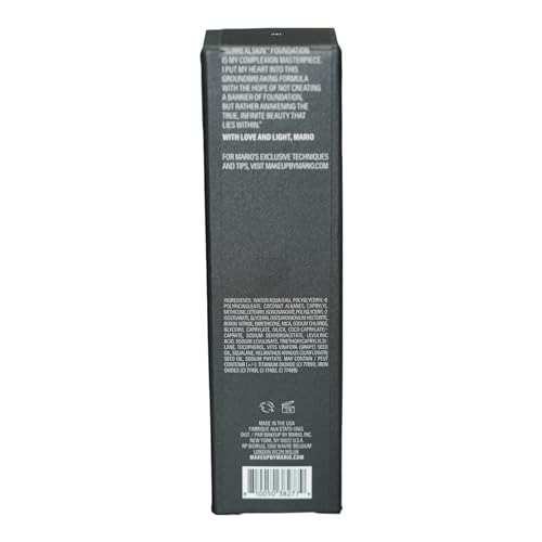 MAKEUP BY MARIO SurrealSkin Liquid Foundation, Liquid Formula, Vegan, Long-wearing coverage, Hydrating, Natural Finish, Size 30 mL (16C - medium with cool undertone)