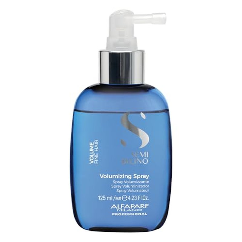 ALFAPARF MILANO Semi di Lino Volumizing Spray for Fine Hair - Leave-In Texturizing and Thickening Spray - Adds Lasting Body, Thickness, Boosts Shine - Anti-Frizz - Sulfate Free (4.23 fl oz)