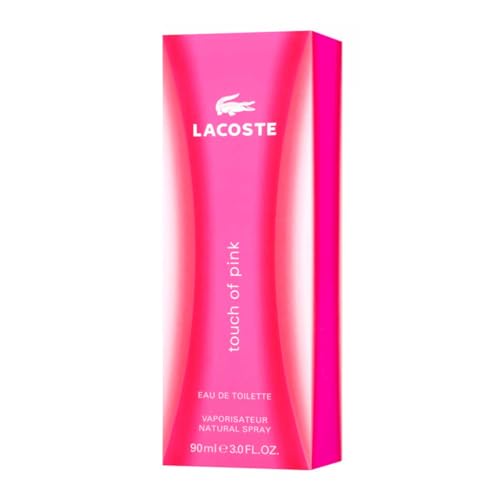 Lacoste Touch of Pink Eau de Toilette for Women 3 Fl Oz