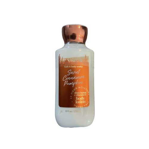 Bath & Body Works Gift Set of 2 8oz Body Lotions - Sweet Cinnamon Pumpkin