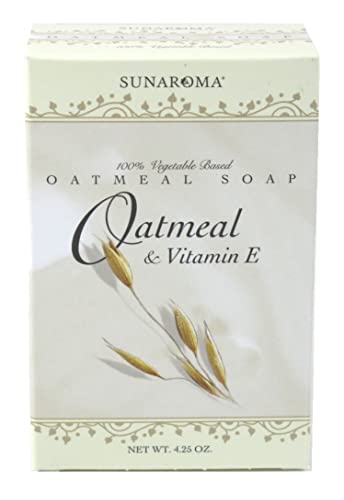 Oatmeal & Vitamin E Bar Soap Set - 4.25 Ounce Pack of 2