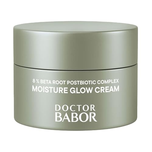 BABOR Microbiomic Moisture Glow Cream Travel Size - Beetroot Complex, Hyaluronic Acid