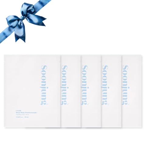 Moisturizing Bamboo Sheet Mask for Sensitive Skin - 5 Pack