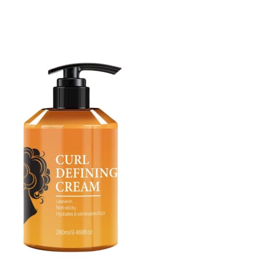 Curl Defining Cream Hydrating Argan Oil Hair Mask Curl Cream for Enhances Wavy Hair and Curly Hair, Smoothing Curling Cream Detangles, Conditions and Reduces Frizz (1 Pack)