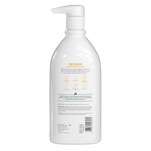 Yuzu Blossom & Sea Salt Body Wash - 30 Fl Oz Pack of 2 - Refreshing & Hydrating