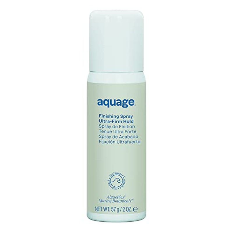 Aquage Finishing Spray, Travel Size, Delivers Humidity Resistance and Lasting Firm Hold Style Retention with Max Shine, LVOC, 2 oz