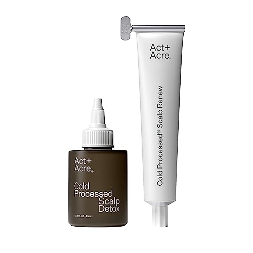 ACT+ ACRE Scalp Detox & Exfoliating Oil Bundle for Dry Itchy Scalp