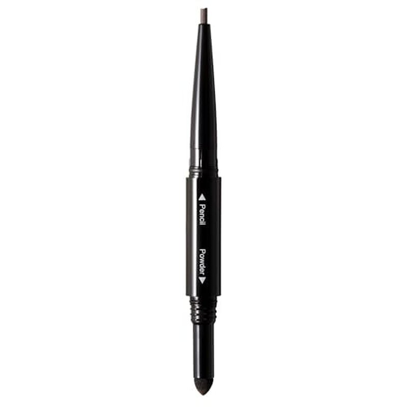 Arches and Halos 2 in 1 Defining Eyebrow Pencil and Powder - Brow Powder with Spoolie Brush - Shape and Fill for Natural Look - Neutral Brown - 017 oz