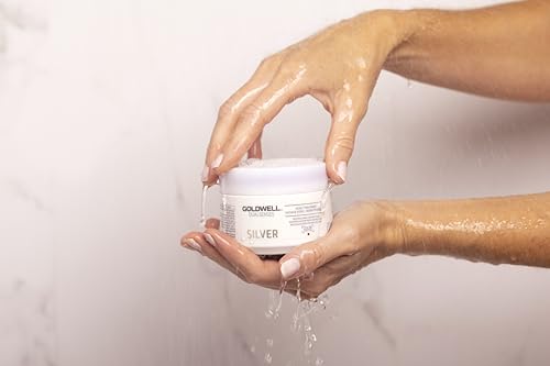 Silver Hair Color Treatment for Blonde & Grey Hair - 60Sec Regenerating Mask