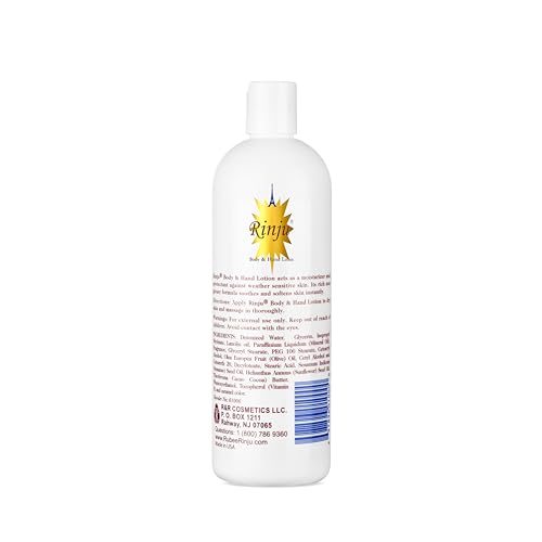Non-Greasy Body & Hand Lotion for Dry Skin - Pack of 6, Cocoa Butter, Vitamin E