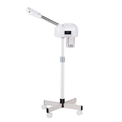 Facial Steamer with Ozone, LCD Touch Screen & 600ml Water Capacity for Spa & Skincare