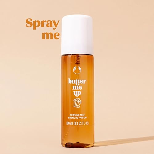 The Body Shop Butter Me Up Perfume Mist - Fragrance Spray for Daily Wear 3.3 Fl Oz