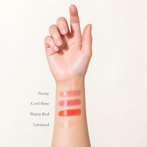 Lip Balm - Organic, Hydrating with Grass-fed Beef Tallow & Argan Oil - Cool Rose - Natural Moisturizer