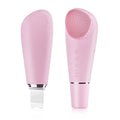 2-in-1 Silicone Facial Cleansing Brush & Blackhead Remover - Waterproof Skin Spatula Duo
