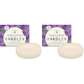 Yardley London Nourishing Bath Soap Bar English Lavender, Calms & Soothes with Pure Lavender Extracts & Essential Oils 4.0 oz Bath Bar, 2 Soap Bars (Pack of 2)