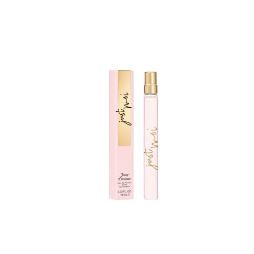 Amber Vanilla Eau de Parfum for Women - Juicy Couture Just Moi 0.33 Fl Oz - Sweet Confident Fragrance
