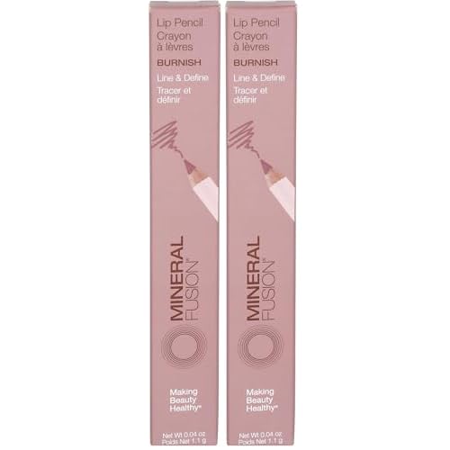 Mineral Fusion Burnish Lip Pencil, 0.04 OZ (Pack of 2)