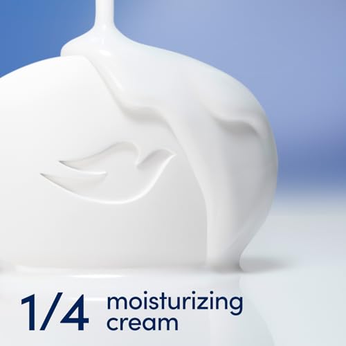 Unscented Dove Beauty Bar 3.5 Oz Pack of 12 - 3-in-1 Face, Body & Hand Soap