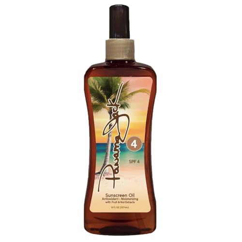 Panama Jack Trailblazer Tanning Oil Set SPF 4 & SPF 0 - Sunless Bronze Glow Duo