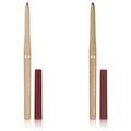 L'Oreal Paris Colour Riche Lip Liner Bundle with Omega 3 and Vitamin E, Truly Burgundy 0.007 oz. and Lasting Plum 0.007 oz.