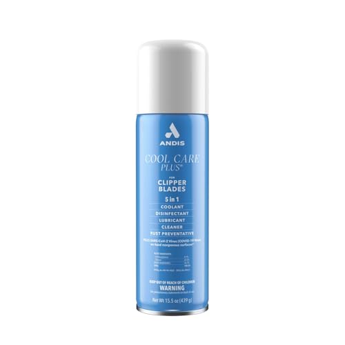 Andis Cool Care Plus For Blades 15.5 Ounce Aerosol (458ml) (6 Pack)