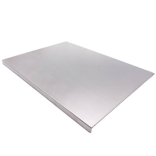 BILLAMB Stainless Steel Cutting Board 35.5 x 22.8 inch – Large Kitchen Chopping Surface