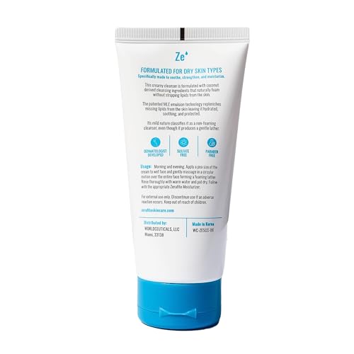 Soothing and Calming Moisturizing Essentials, Creamy Cleanser + Face Moisturizer For Dry and Sensitive Skin DUO