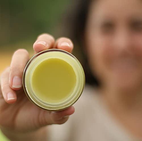 All Purpose Herbal Salve 4 oz - Healing Skin Balm with Tea Tree, Comfrey, Calendula