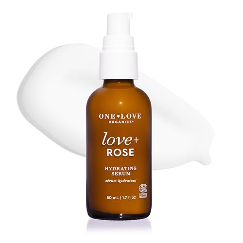Hydrating Face Serum with Hyaluronic Acid & Organic Rose Extract - 50ml