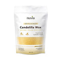 Candelilla Wax 100% Pure & Natural, Vegan - Vegetable Wax; Food & Cosmetic Grade, Granule Form; 4 oz by Nuvia Organics