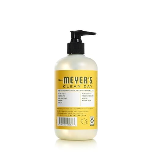 Mrs. MEYER'S CLEAN DAY Liquid Hand Soap Scent, 12.5 Fl Oz (Pack of 6) (Dandelion)