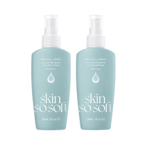 Bath Oil Spray for Softening Skin - 2 Pack, 5 Fl Oz Each