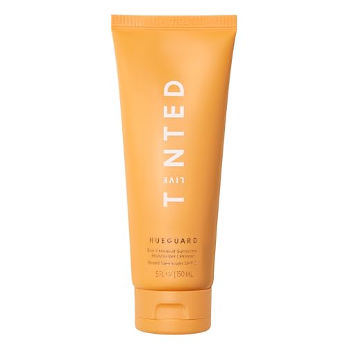 Live Tinted Hueguard¢ç Jumbo 3-in-1 Mineral Sunscreen, Moisturizer, & Primer for Face and Body - Hydrate and Protect the Skin Year Round - SPF 30 to Protect Against UVA/UVB Rays, 5 Fl Oz