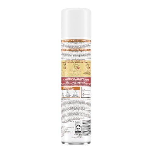 Batiste Dry Shampoo, Tropical, 6.73 Ounce (Packaging May Vary) (Pack of 2)
