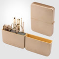 Travel Manicure Grooming Kit 7-Piece Nail Clipper Set - Made in Korea