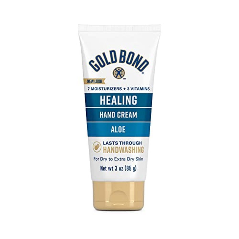 Gold Bond Age Renew Retinol Overnight Body & Face Lotion, With Retinol & Peptide Complex, 13 oz. & Healing Hand Cream, 3 oz., With Aloe, Moisture That Lasts Through Handwashing