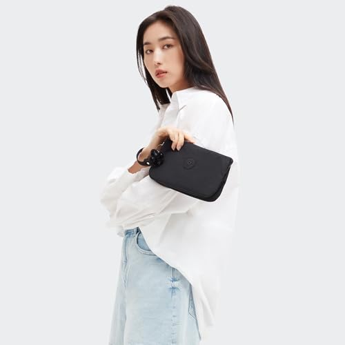 Kipling Women's Creativity Extra Large Wristlet - Black Noir Travel Organizer
